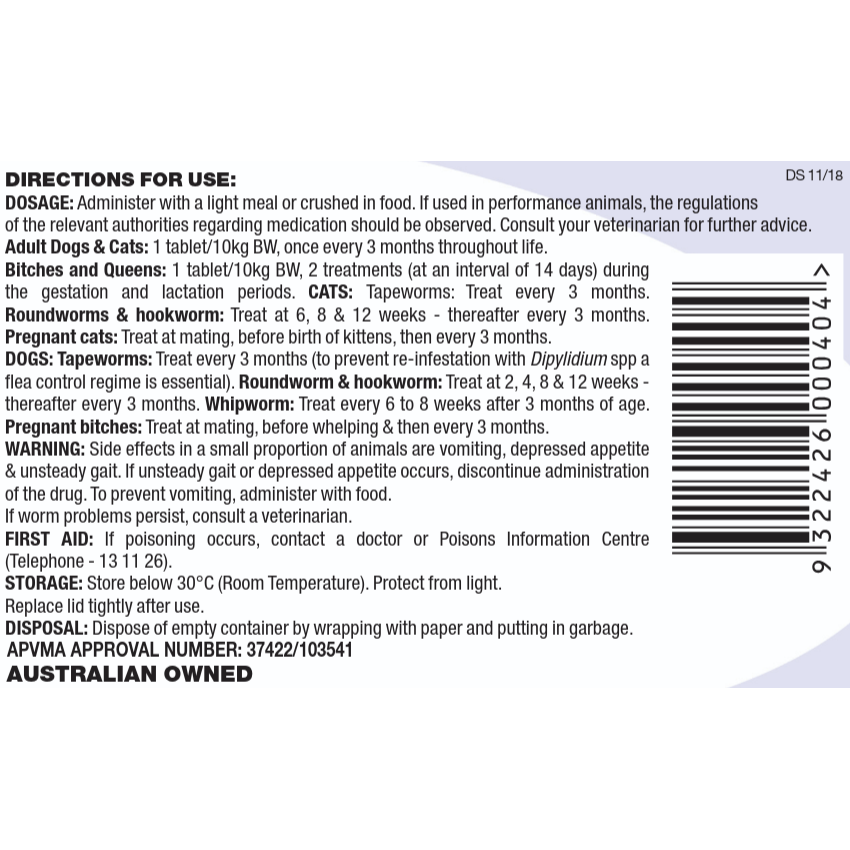 Fido's Closasole 10kg Tablets - Image 2