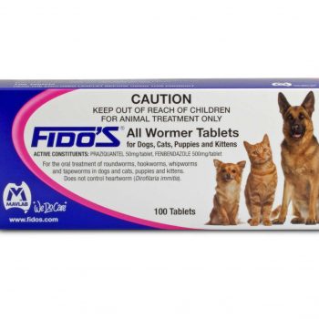 fidos worming tablets